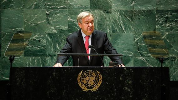 Exposé à La COVID-19, Le Secrétaire Général De L’ONU, Antonio Guterres, Subit Un Auto-isolement