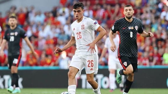 Akurasi Umpan 92,3 Persen dan Lahap Jarak 76,1 Km Sepanjang Euro 2020, Pedri Pemain Muda Terbaik