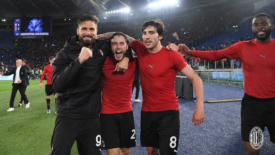 AC Milan Tumbangkan Lazio di Stadion Olimpico, Geser Inter Milan dari Puncak Klasemen