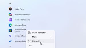 Pengguna Windows Kini Bisa Hapus Microsoft Store dan Browser Edge, tetapi Hanya di Eropa
