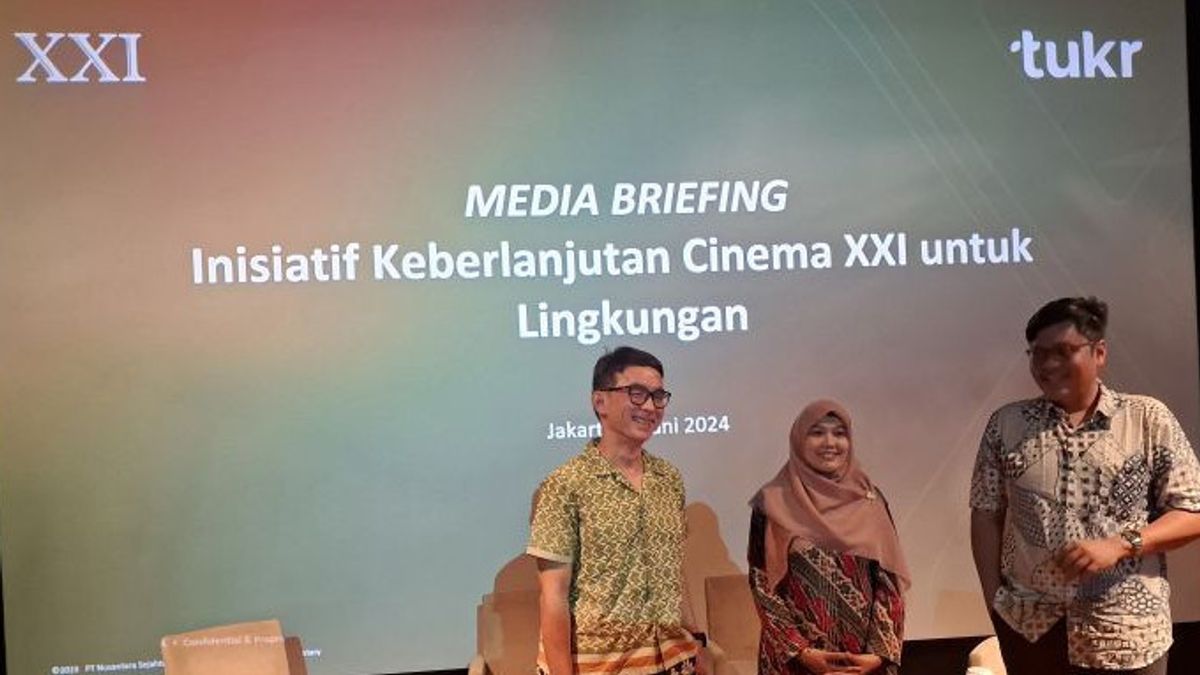Cinema XXI Gandeng TUKR开展了一项由生物燃料制成的外来石油收集计划