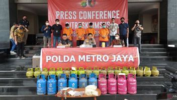 Including 7 Shop Owners, Polda Metro Jaya Ringkus 13 People Who Oplos LPG Subsidized