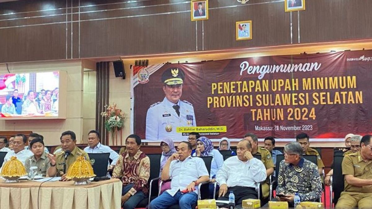 South Sulawesi UMP Increases 1.4 Percent To IDR 3,434,298 Per Month