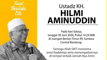 Hilmi Aminuddin, Fondatrice De PKS, Décède Et Est Enterrée à Lembang