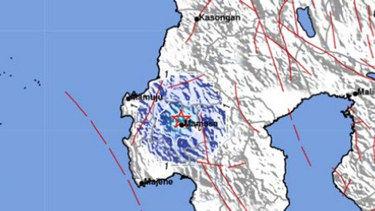 Gempa Terkini, Melonguane Sulut dan Mamasa Sulbar Dilanda Gempa Bumi