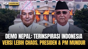 VOI Today: Could Indonesia Be Like Nepal? Riot Demo Until The President Resigns