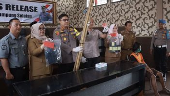 L’affaire de vol de citoyens, 6 jeunes hommes à Lampung Sud arrêtés par la police
