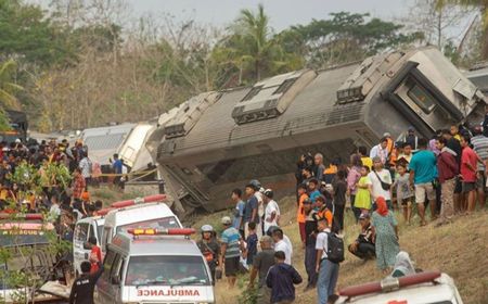 KNKT Sebut Rel Bergelombang Jadi Penyebab KA Argo Semeru di Wates