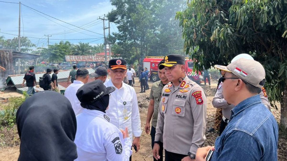ronyme : Six suspects arrêtés après l’incendie d’installations d’une société dans la régence de Siak
