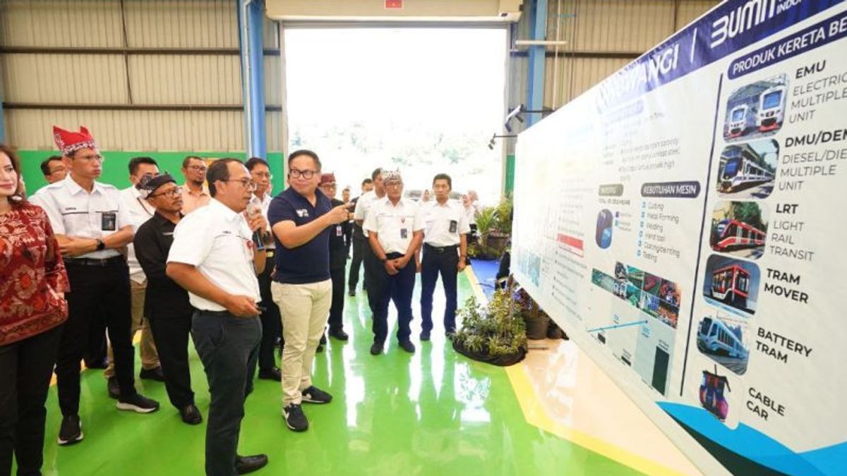 Seeing The Operation Of The Largest Train Factory In Southeast Asia Located In Banyuwangi