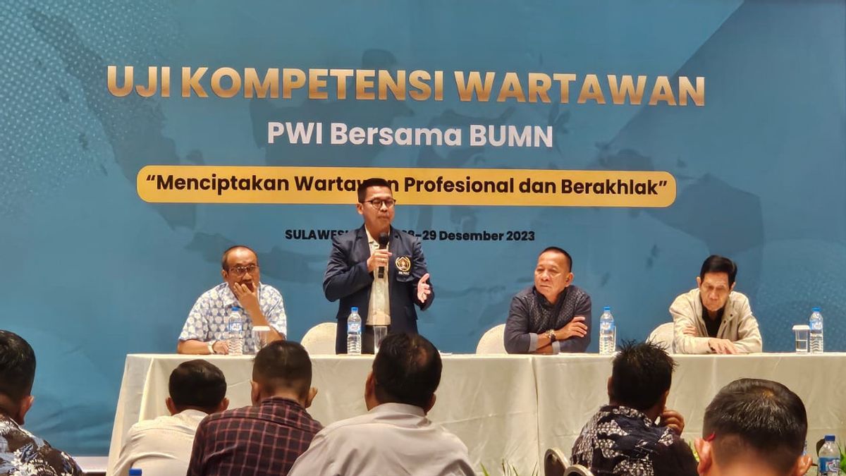 UKW PWI Kementerian BUMN Dimulai di PWI Sulawesi Utara