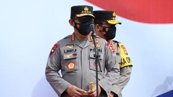 رئيس الشرطة يطلق تطبيق مراقبة الحجر الصحي الدقيق، ويشرف على PPLN إلى إندونيسيا