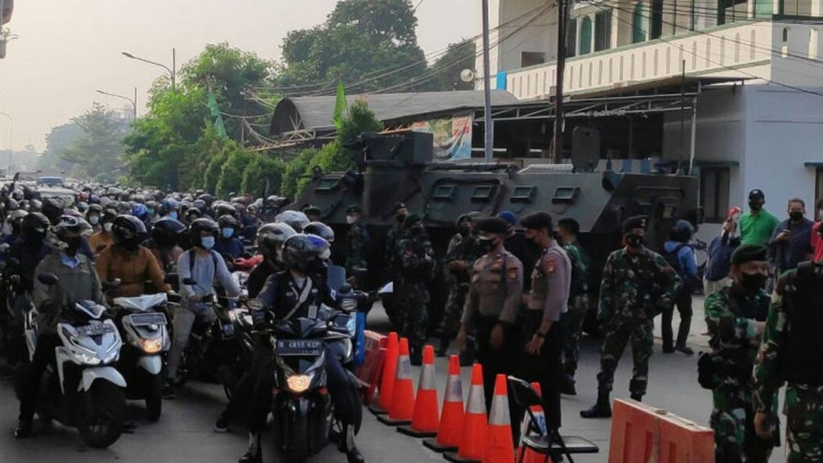 Décelé! Sri Mulyani Appelle Les Opérations PPKM Dans La Région Par TNI Et La Police Absorbe Le Budget De L’État Rp790 Milliards