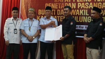 KPU Bulungan Tetapkan Syarwani-Kilat Bupati dan Wakil Bupati Terpilih 