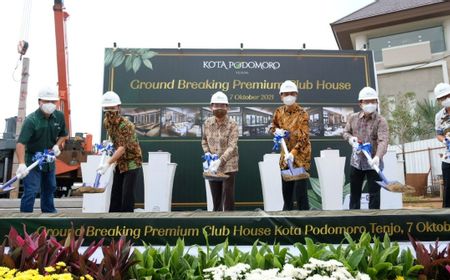 Agung Podomoro Milik Konglomerat Trihatma Haliman Memulai Pembangunan Club House di Kota Podomoro Tenjo Bogor Jawa Barat