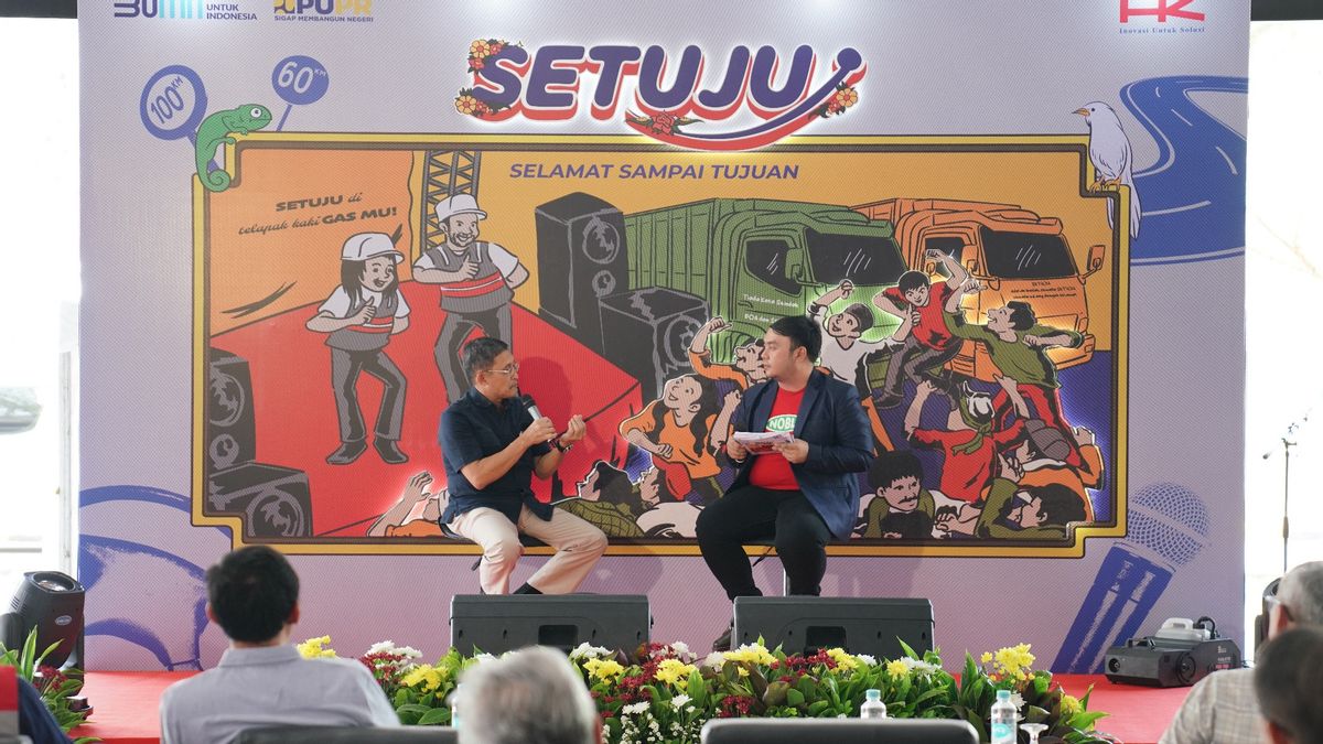 Gandeng Influencer dan Komunitas Mobil, Hutama Karya Galakkan Kampanye SETUJU melalui talkshow Interaktif