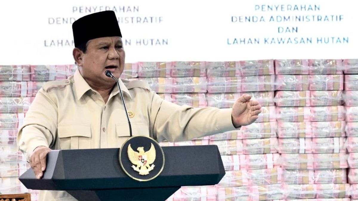 Prabowo a aspergé de fleurs le crédit aux pauvres 24 pourcent: est-ce un État pancasila ou non?