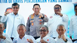 Kapolri Minta Buruh Tingkatkan Keterampilan dan Dukung Pertumbuhan Ekonomi Nasional