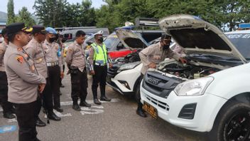 Polres Ende Matangkan Persiapan Jelang Kedatangan Presiden Jokowi ke NTT