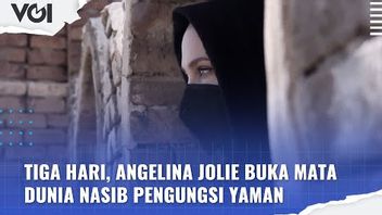 ビデオ:3日間、アンジェリーナ・ジョリーはイエメン難民の運命に目を開きます