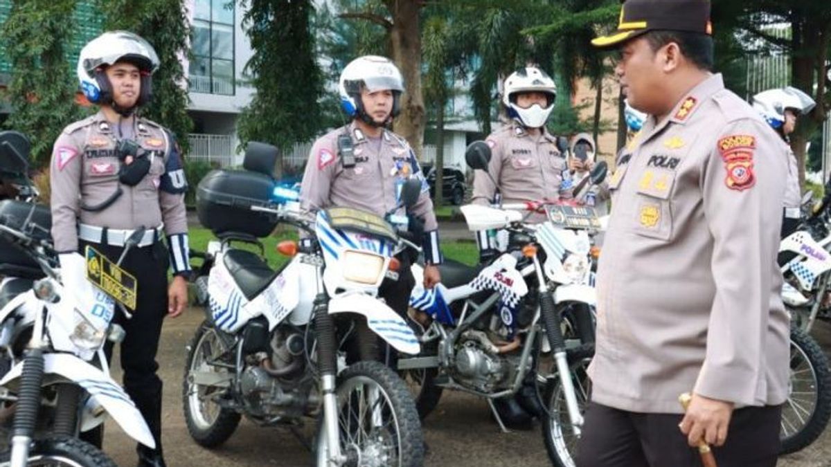 A Total Of 1,049 Bogor Police Are Alerted To Face The 2023 Eid Homecoming