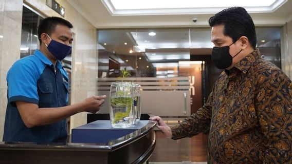 Lihat OB Kantor Kementerian BUMN Jualan Cupang, Erick Thohir Ingat Masa Lalunya