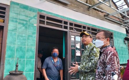 Puluhan Rumah di Waru Sidoarjo Rusak Diterjang Angin Kencang