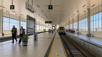 Good News YIA Airport Train Operates, Luhut: It Only Takes 40 Minutes To Yogyakarta