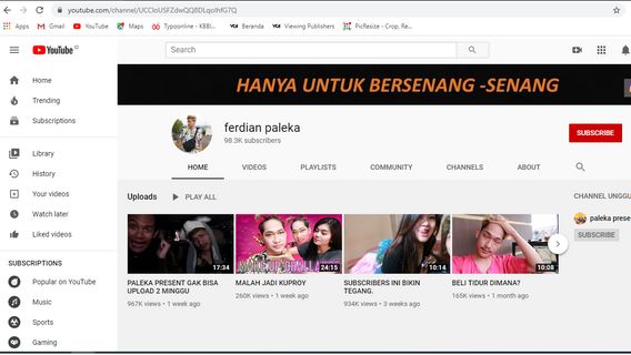 Sanksi Domino YouTuber Ferdian Paleka yang Kini Tak Diketahui Keberadaannya