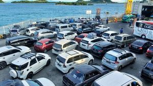 Arus Balik Via Pelabuhan Bakauheni-Meraki, Baru16 Persen Kendaraan Pemudik yang Kembali 
