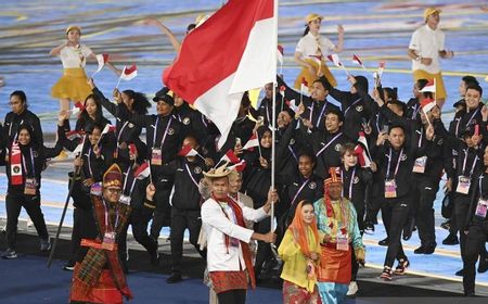 Pakaian Adat Rote dan Betawi Curi Perhatian di Pembukaan Asian Games