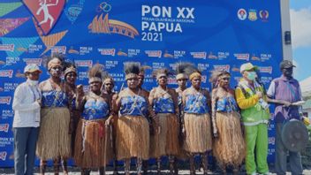 Mengenal Tarian Adat Kamoro yang Ditampilkan Jelang Pertandingan Aeromodeling di PON Papua