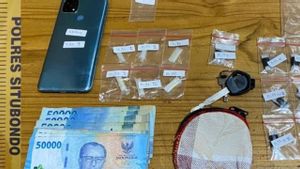 Pengedar Sabu Ditangkap saat Transaksi di Warung