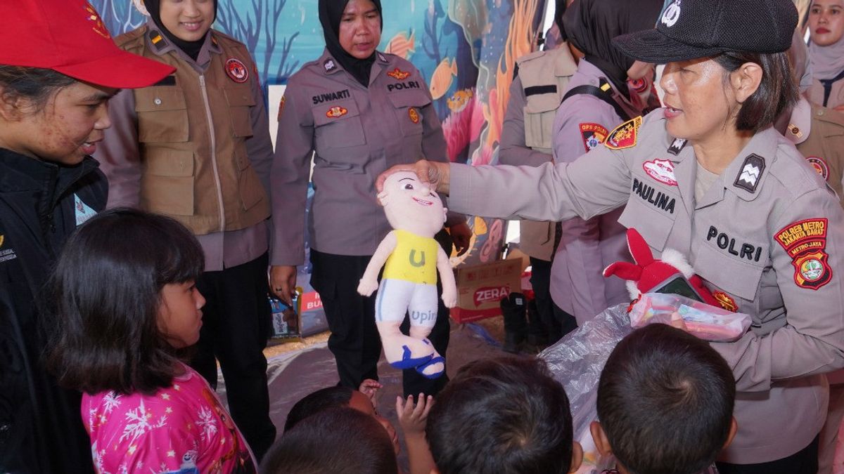 Anak-anak Korban Kebakaran di Tambora Dapat Pemulihan Psikologis