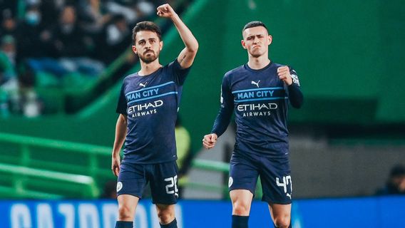 Sporting Vs Man City: The Citizens Party 5 Goals Without Reply, Bernardo Silva Scores Brace