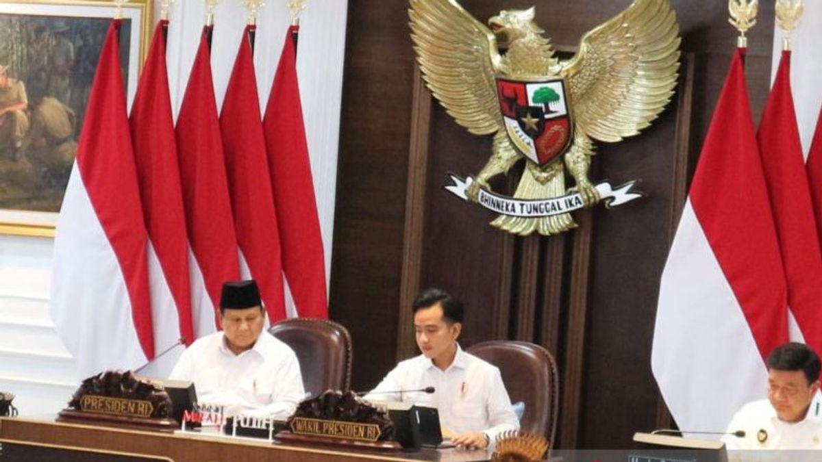 Prabowo Reveals Performance Proud Of Cabinet In 1.5 Months Of Duty