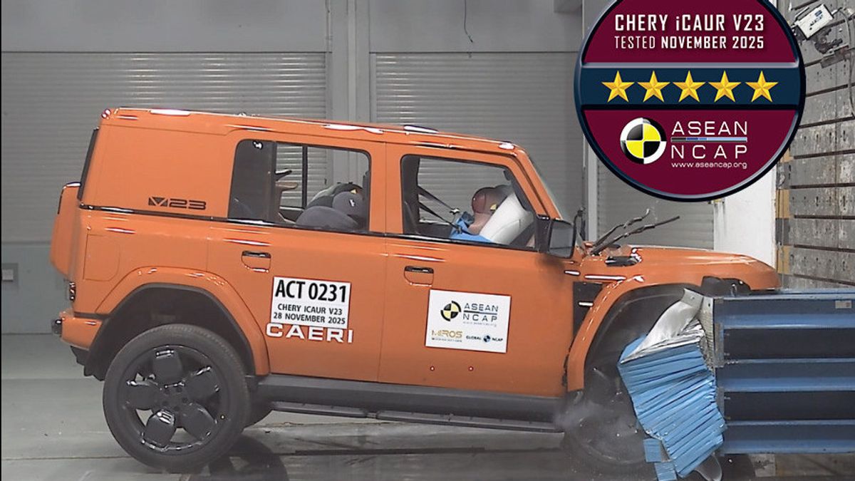 SUV Off-road iCar V23 Buktikan Keamanan dengan 5 Bintang ASEAN NCAP