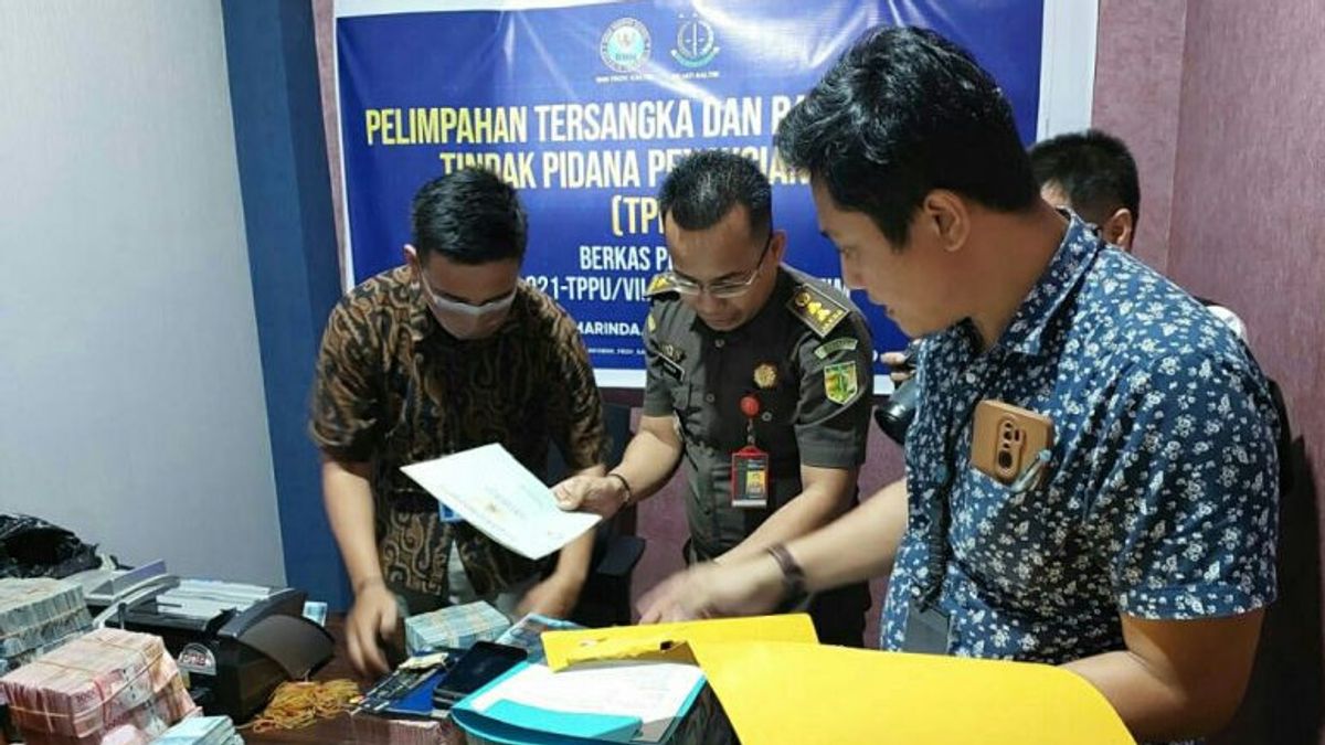 三马林达检察官办公室收到20亿印尼盾的毒品洗钱案授予