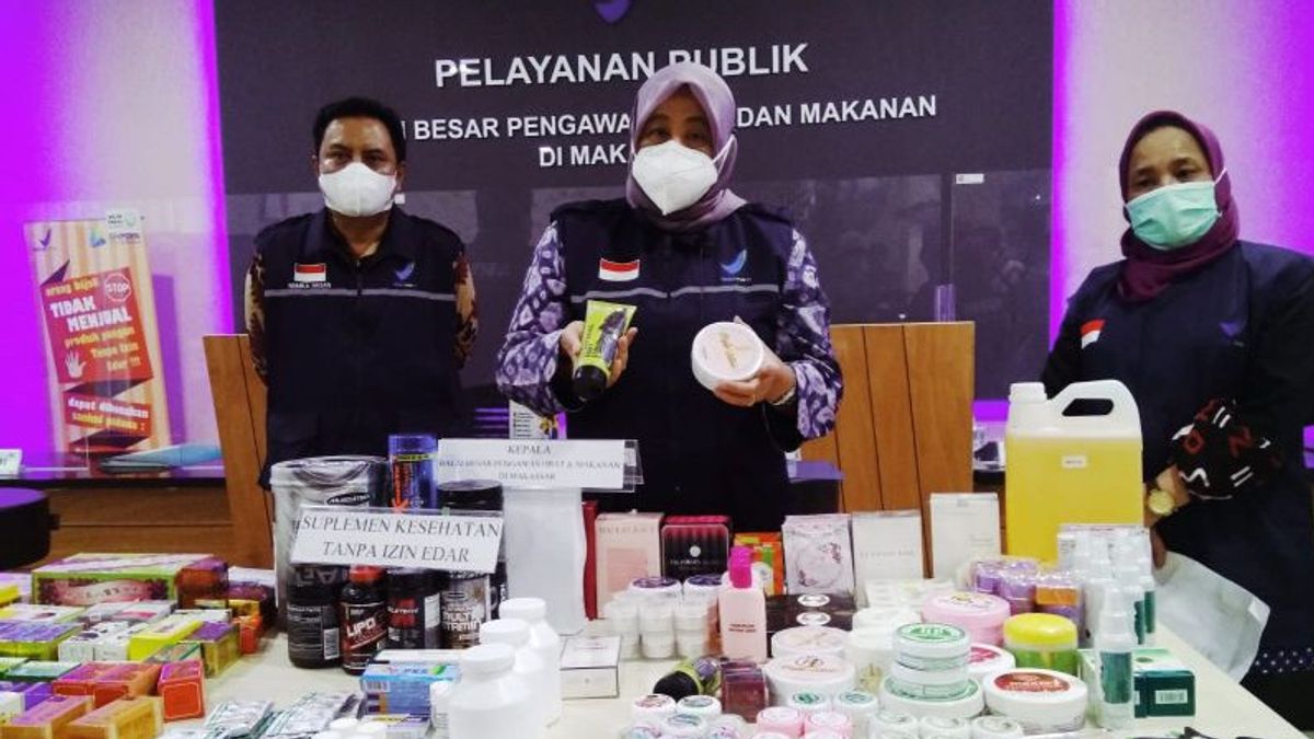 BBPOM Makassar: Produk Kosmetik Dominasi Kasus Pelanggaran 