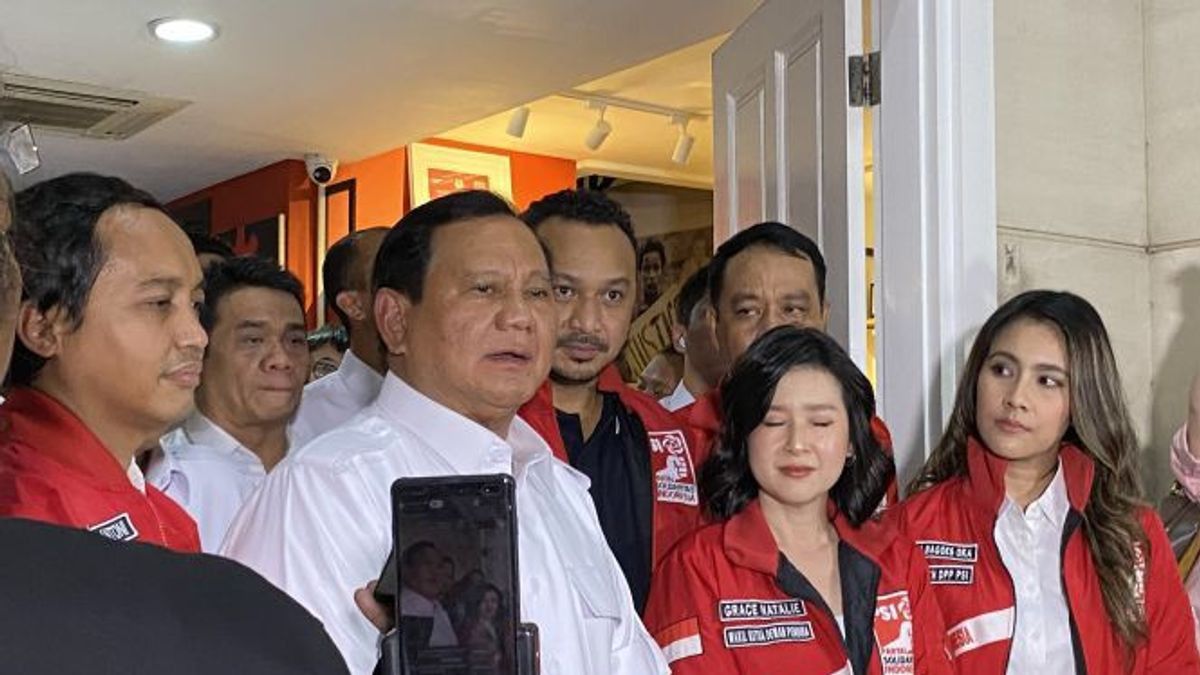 Isi Pertemuan Prabowo dan PSI, Akui Ada Chemistry Soal Pandangan