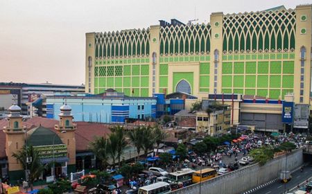 Pasar Tanah Abang Sepi, LaNyalla Tegaskan Perlunya Mitigasi Berbasis Data