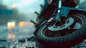 Admits Debt Collector, A Gang Of Robbers Robbing Motorcycles In Cibinong
