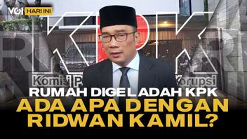 VOI Hari Ini: Rumah Digeledah KPK, Ridwan Kamil Terseret Kasus Korupsi BJB?