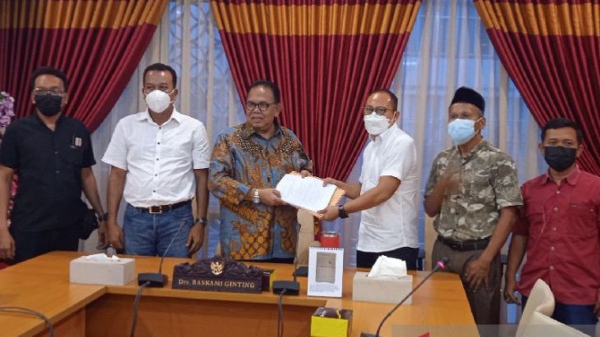 Ketua DPRD Sumut Baskami Ginting Murka, Tak Akan Tandatangani hasil KPID