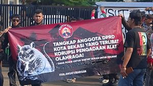 Ratusan Massa dari Berbagai Elemen Geruduk Kejari Kota Bekasi, Desak Usut Kasus Dugaan Korupsi Alat Olahraga
