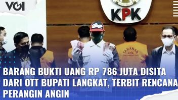 VIDEO: Evidence Of Rp 786 Million In Cash Confiscated From The Langkat Regent's OTT, Publishing A Wind War Plan