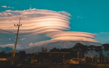 Fenomena Awan Melingkar di Gunung Lawu, Merapi dan Merbabu, Ini Penjelasan BMKG