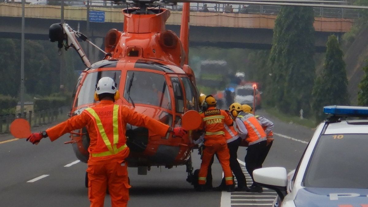 Info Mudik Lebaran 2022; Basarnas Siagakan 4 Helikopter Rescue untuk Menangani Kecelakaan di Jalur Padat 