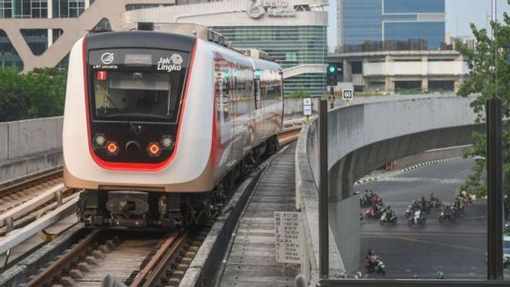 exploite 308 voyages, temps d’attente de Jabodebek LRT donc seulement 6 minutes