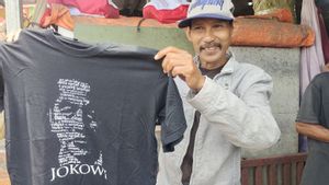Jokowi ke Lampung Bagikan Bantuan untuk Pedagang di Pasar Pasir Gintung